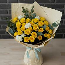 Букет цветов из:  Розы в Березово Воронежской области