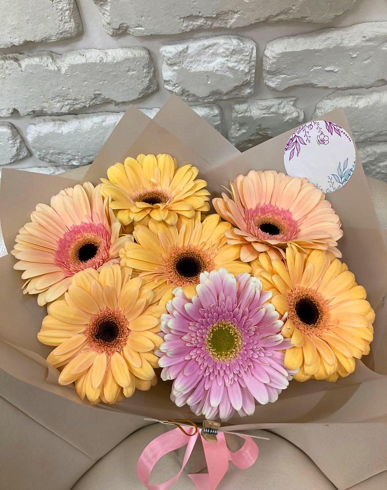 Букет цветов из: Герберы в Березово Воронежской области
