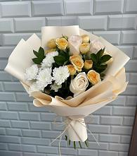 Букет цветов из:  Розы и Хризантемы #REPLACE_PRED# Березово Воронежской области