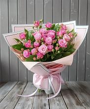 Букет Розовый кустик в Березово Воронежской области