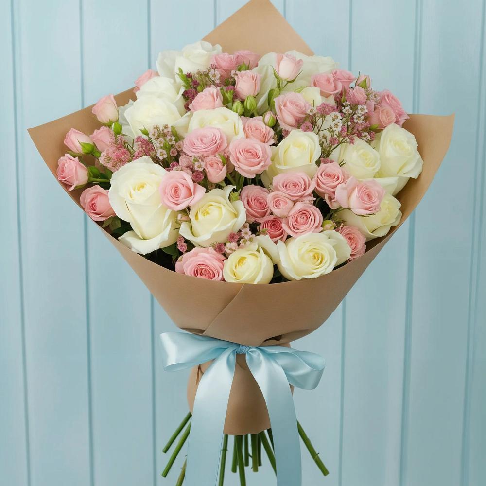 Букет цветов из: Розы в Березово Воронежской области