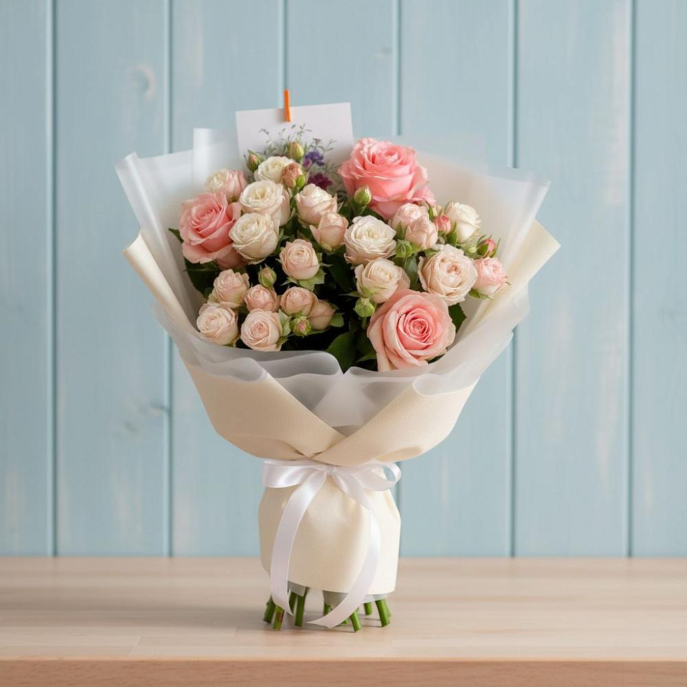 Букет цветов из: Розы в Березово Воронежской области