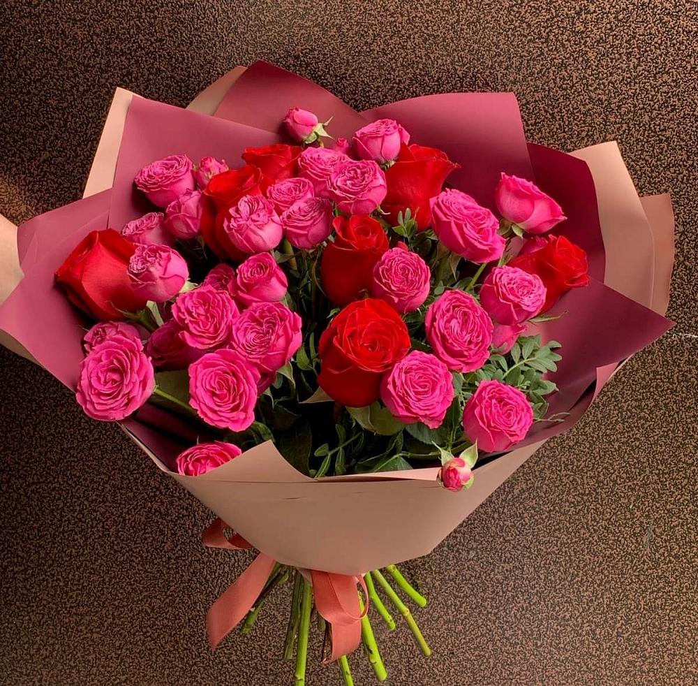 Букет В объятьях нежности в Березово Воронежской области