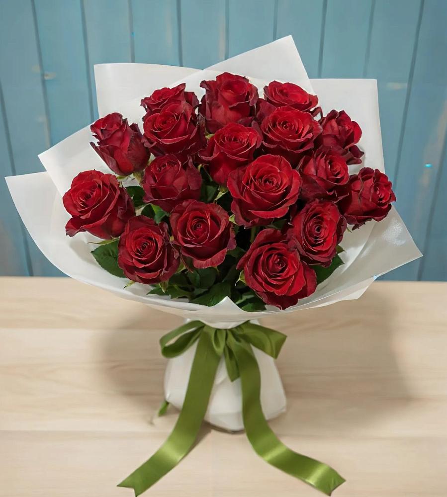 Букет Красные розы в Березово Воронежской области