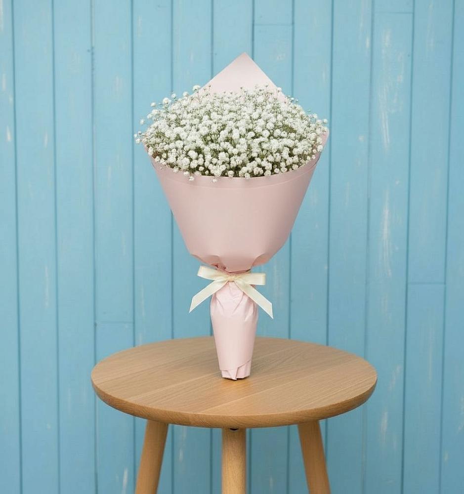 Букет цветов из: Гипсофила в Березово Воронежской области