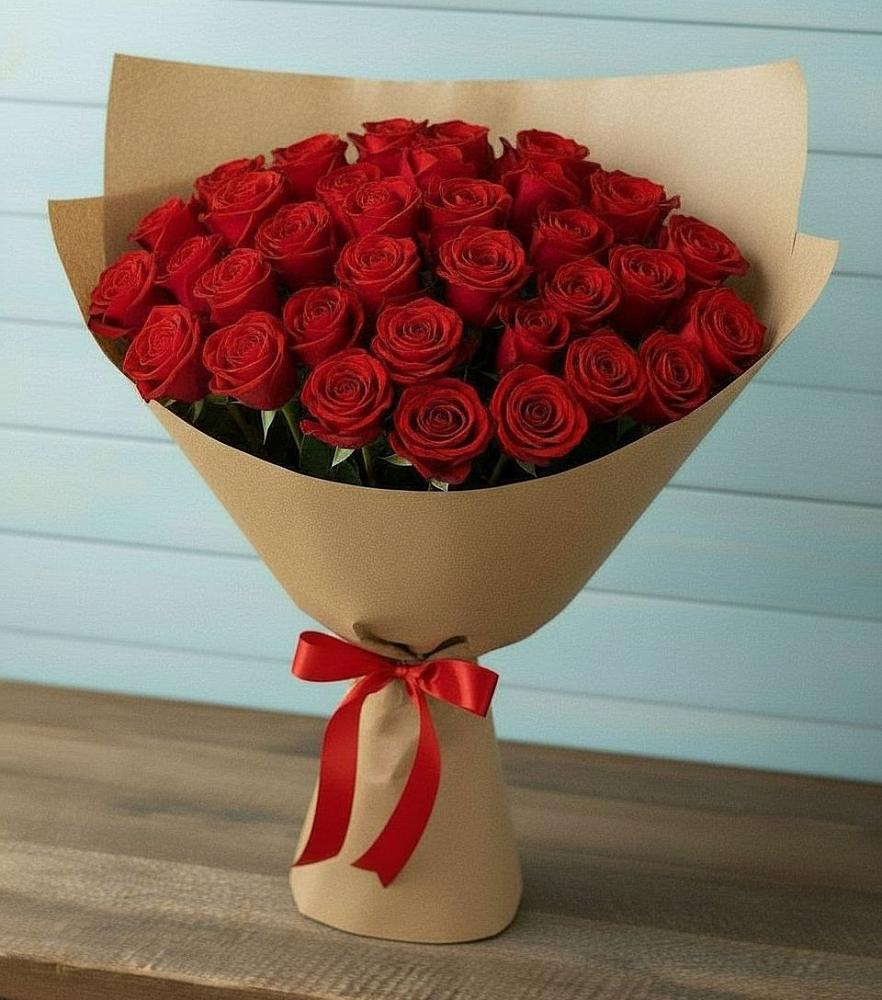 Букет Красные розы Милано в Березово Воронежской области