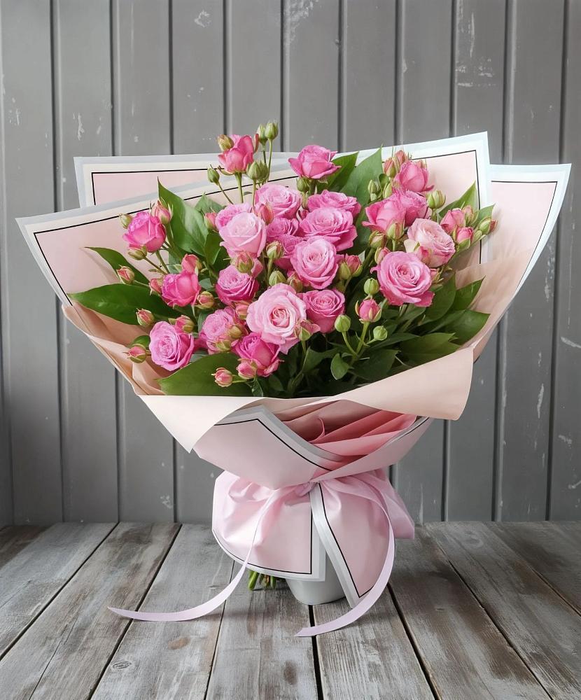 Букет Розовый кустик в Березово Воронежской области