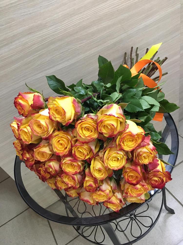 Букет Желтые розы в Березово Воронежской области