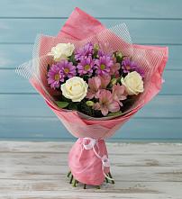 Букет цветов из:  Герберы #REPLACE_PRED# Березово Воронежской области