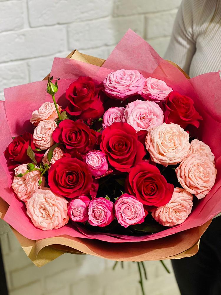 Букет цветов из: Розы в Березово Воронежской области