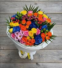 Букет цветов из:  Розы и Хризантемы в Березово Воронежской области