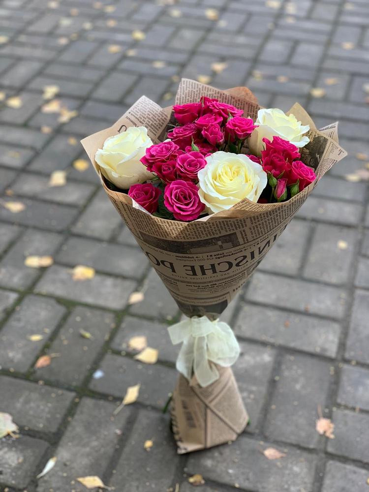 Букет цветов из: Розы в Березово Воронежской области