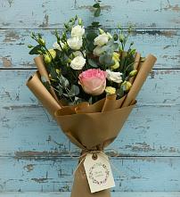 Букет цветов из:  Розы и Лизиантусы #REPLACE_PRED# Березово Воронежской области