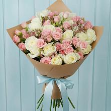 Букет цветов из:  Розы в Березово Воронежской области